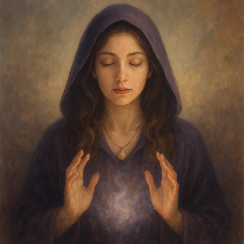 あの人の今の正直な気持ちを霊視している占い師