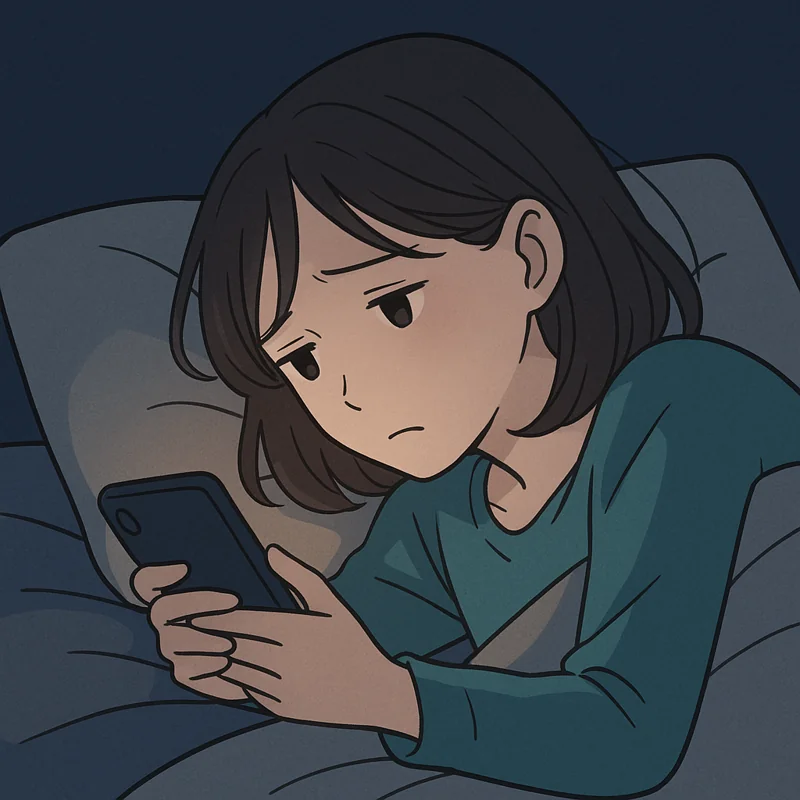 彼氏と音信不通の状態で自然消滅なのか不安になる女性