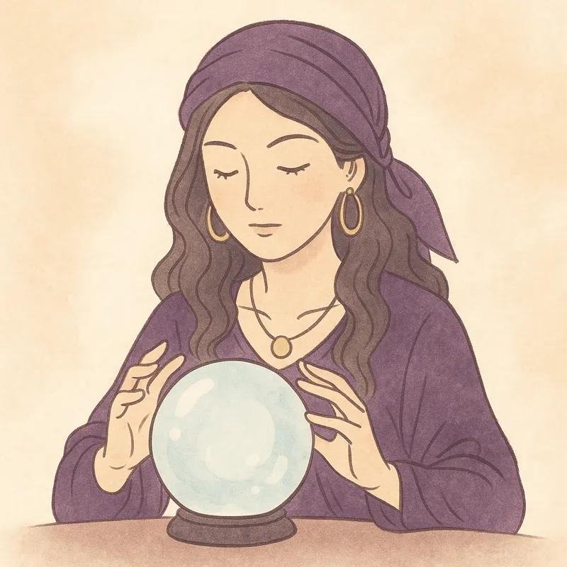 ココナラ占いのtoraramaro先生が鑑定している様子