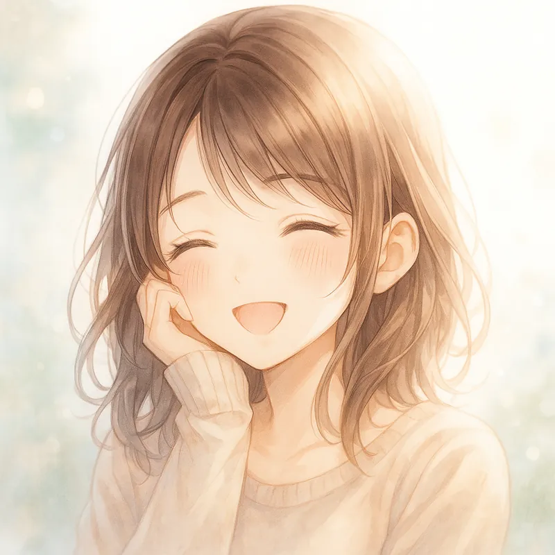 LINEブロック解除してほしいという願いが占いで叶って喜ぶ女性